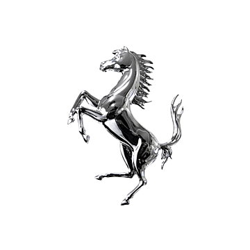 Ferrari Cavallino Rampante Logo – Rear Badge Emblem