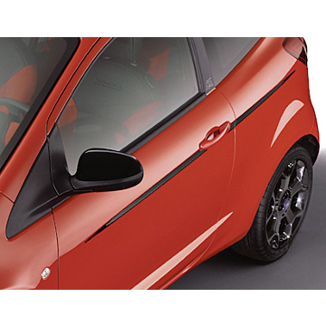 Ford Ka 09/2008 - 2016 striping for side, carbon-look