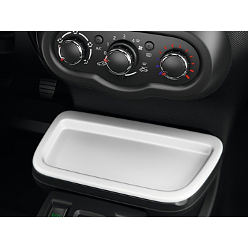 Renault Twingo (2014 - 2021) storage compartment with cover white