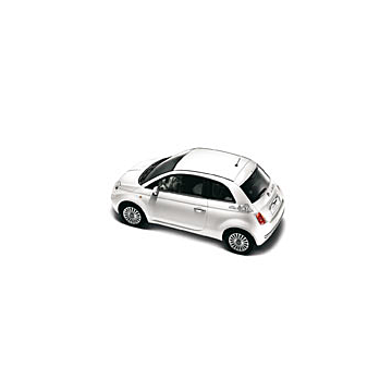 Fiat 500/500c sticker Tokyo white