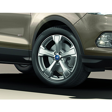 Ford Kuga (11/2012 - 11/2019) alloy wheel 18" 5-spoke design, Sparkle silver Machined