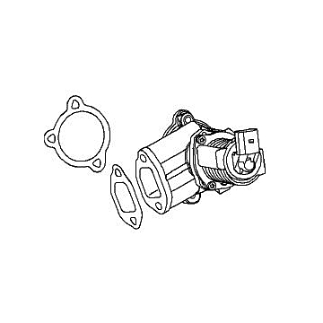 Opel Astra H / Corsa D 1.3 diesel EGR-valve