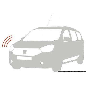 Dacia Lodgy alarm system with remote control