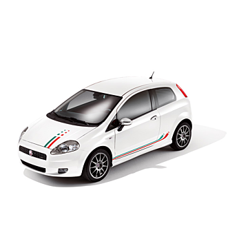 Fiat Punto 5-drs Italy stripes
