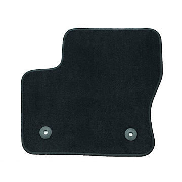 Ford Kuga 11/2012 - 03/2014 floor mats, standard carpet front, black