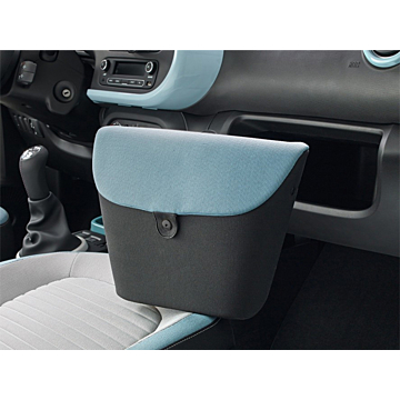 Renault Twingo 2014 - .. removable dashboard bag blauw