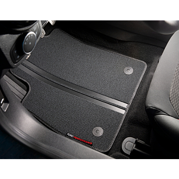 Ford Fiesta (07/2017 - 2023) Performance floor mats front, black