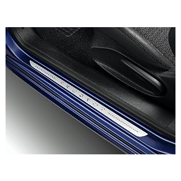 Peugeot 208 (2012 - 2019) / 308 (2013 - 2021) / 2008 (2013 - 2019) scuff plates aluminium-look