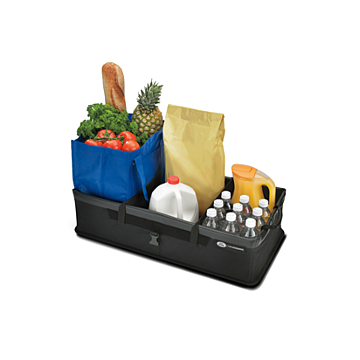 Ford luggage compartment organizer with soft sides