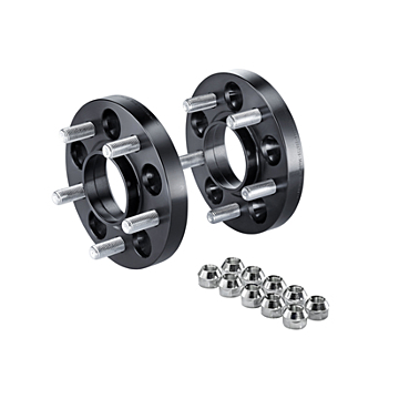 Ford Focus (04/2018 - ..) Eibach Pro-Spacer Kit spoorverbreders System 4, zwart geanodiseerd 20 mm