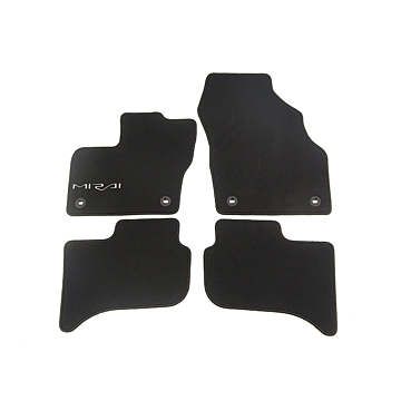 Toyota Mirai (2015 - 2021) floor mats velours 