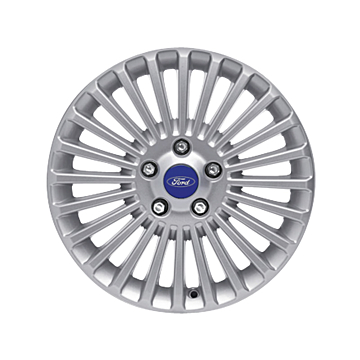 Ford alloy wheel 16" 24-spoke design, silver