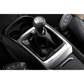 Peugeot gear knob lever leather / aluminium