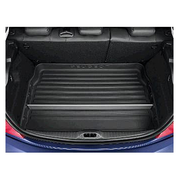 Peugeot 208 (2012 - 2019) boot tray with removable separator