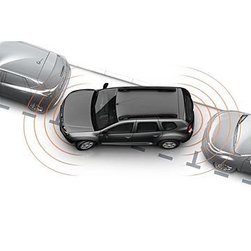 Dacia Duster 2014 - 2018 parkeersensoren voorzijde