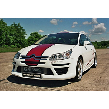 Musketier Citroën C4 2004 - 2010 front bumper inserts without fog lights