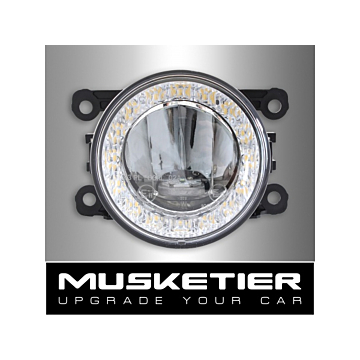 Musketier Citroën Xsara Picasso LED day running lights with fog lights round replacement set, from 2004