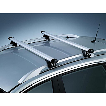 Opel Zafira B roof base carrier aluminium (with roof rails) (2007 - 2011)
