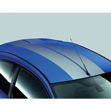 Ford Focus 01/2008 - 2010 hatchback GT roof stripe kit Performance blue