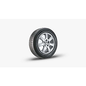Volkswagen alloy wheel Tangis, 6,5J x 15", silver