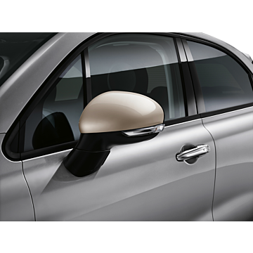Fiat 500X mirror caps beige