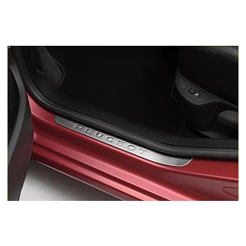Peugeot scuff plates (stainless steel)