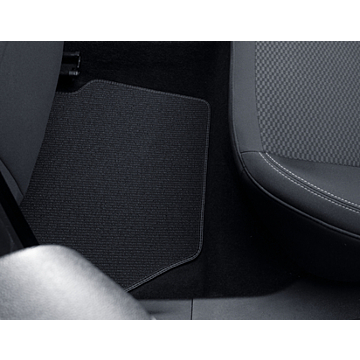 Ford Fiesta (07/2017 - 2023) Performance rear floor mats, black