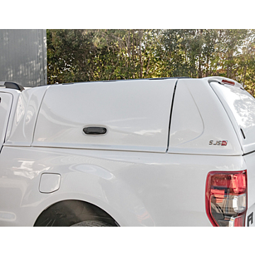 Ford Ranger (2012 - 11/2022) Pickup Attitude hard top Fleet Runner, white