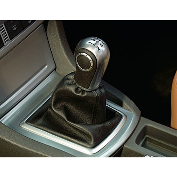 Ford Focus (07/2004 - 12/2007) gear shift knob aluminum design (5-speed)