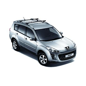 Citroën C-Crosser roof base carrier (without roof rails)