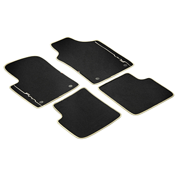 Fiat 500/500c floor mats LHD