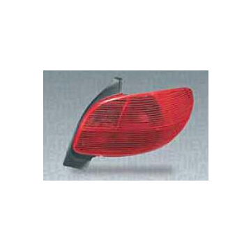 Peugeot 206 tail lights till 06-2003
