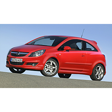 Opel Corsa D 3-drs OPC-line / GSi kit without sport exhaust (2006 - 04/2011)