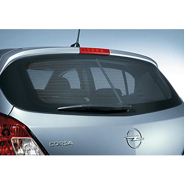 Opel Astra H hatchback sun blinds rear window