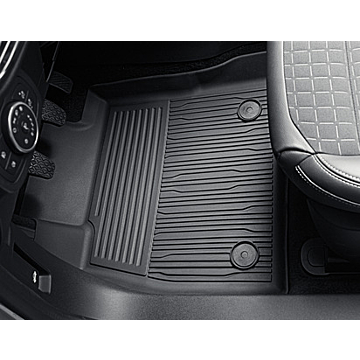 Ford Fiesta (07/2017 - 2023) / Puma (10/2019 - ..) rubber floor mats front