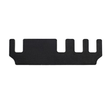 Ford Transit Custom (02/2018 - 09/2023) floor mats, standard rear, black (2nd row)