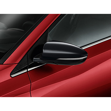 Hyundai Bayon / i20 (2020 - ..) spiegelkappen zwart