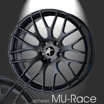 Musketier Peugeot 206 alloy wheel MU-Race 7x17 black