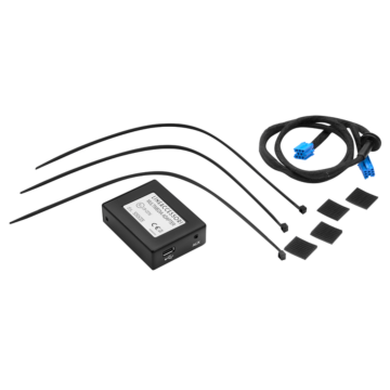 Alfa Romeo Mito multimedia adaptor with USB and AUX input