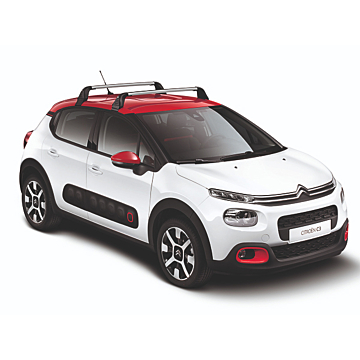 Citroën C3 (2016 - 2024) roof base carriers