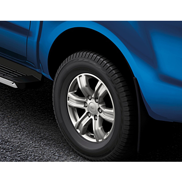 Ford Ranger (02/2019 - 11/2022) alloy wheel 17" 6-spoke design, Sparkle silver