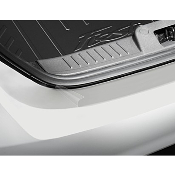 Ford Fiesta (11/2012 - 06/2017) rear bumper protective film, transparent