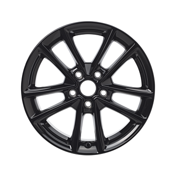 Ford Focus (04/2018 - ..) alloy wheel 16" 5 x 2-spoke design, Absolute Black