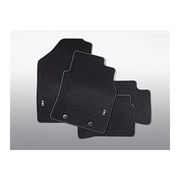 Hyundai i10 (2017 - ..) floor mats, velour, RHD