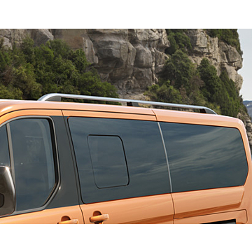 Ford Tourneo / Transit Custom (02/2018 - 09/2023) roof rails silver