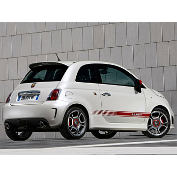 Abarth 500 roof spoiler