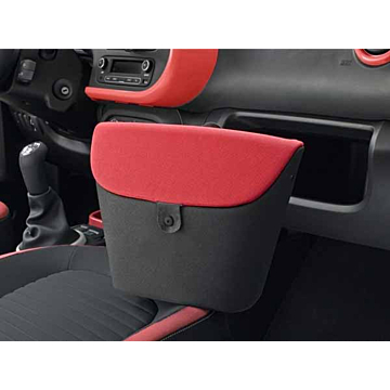 Renault Twingo 2014 - .. uitneembaar dashboardtas rood