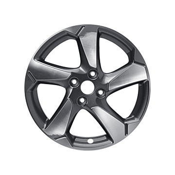 Ford FIESTA ALLOY WHEEL 17" 5-SPOKE DESIGN, ROUGH METAL, 2017 - ONWARD