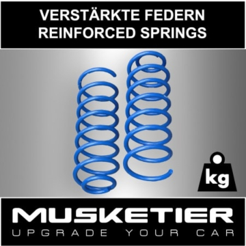 Musketier Peugeot Partner 3 reinforced rear springs