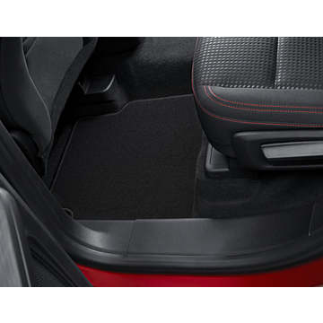 Ford Kuga (12/2019 - ..) floor mats, standard rear, black (not for PHEV)